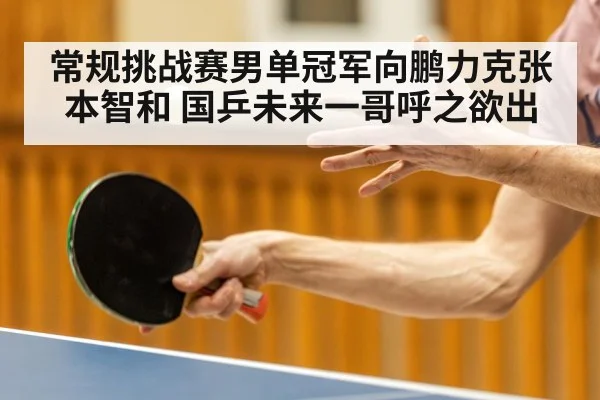 常规挑战赛男单冠军向鹏力克张本智和 国乒未来一哥呼之欲出